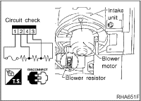 Infiniti I30 Blower Motor Replacement Procedure