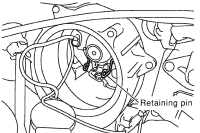 Infiniti I35 Headlamp Bulb Replacement Procedure
